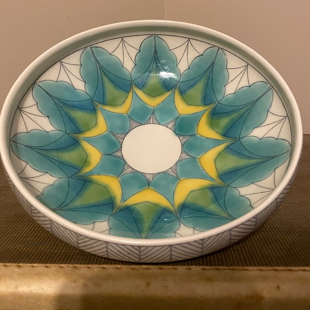 Beautiful signed Andrea Porcelain Bowl